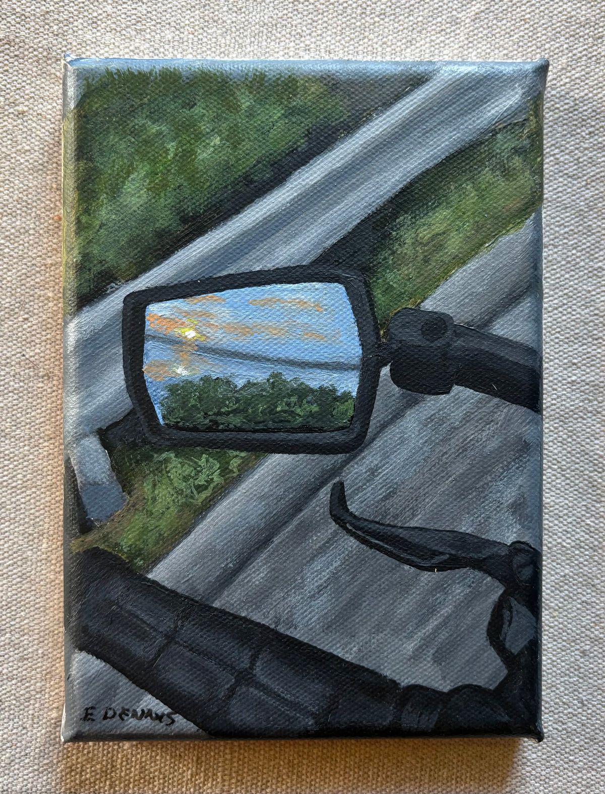 Eastbound on Manet Ave