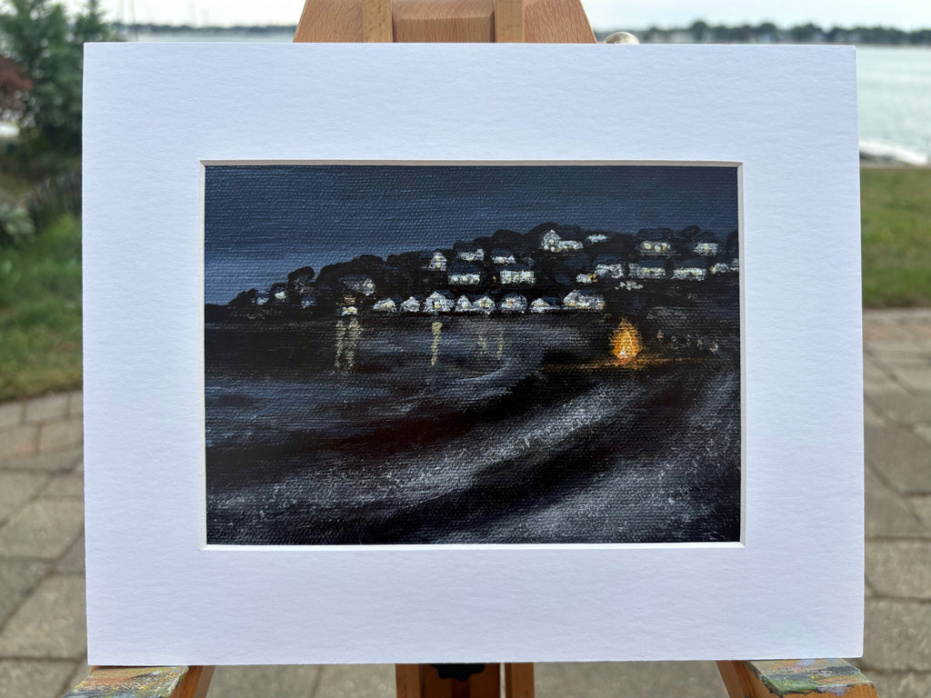 Bonfire on Perry Beach