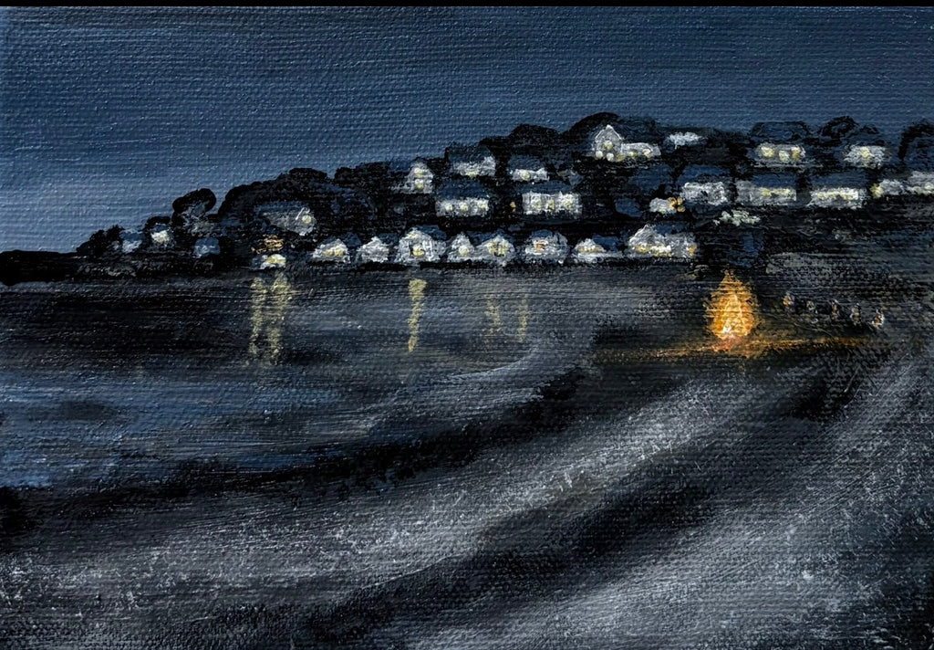 Bonfire on Perry Beach